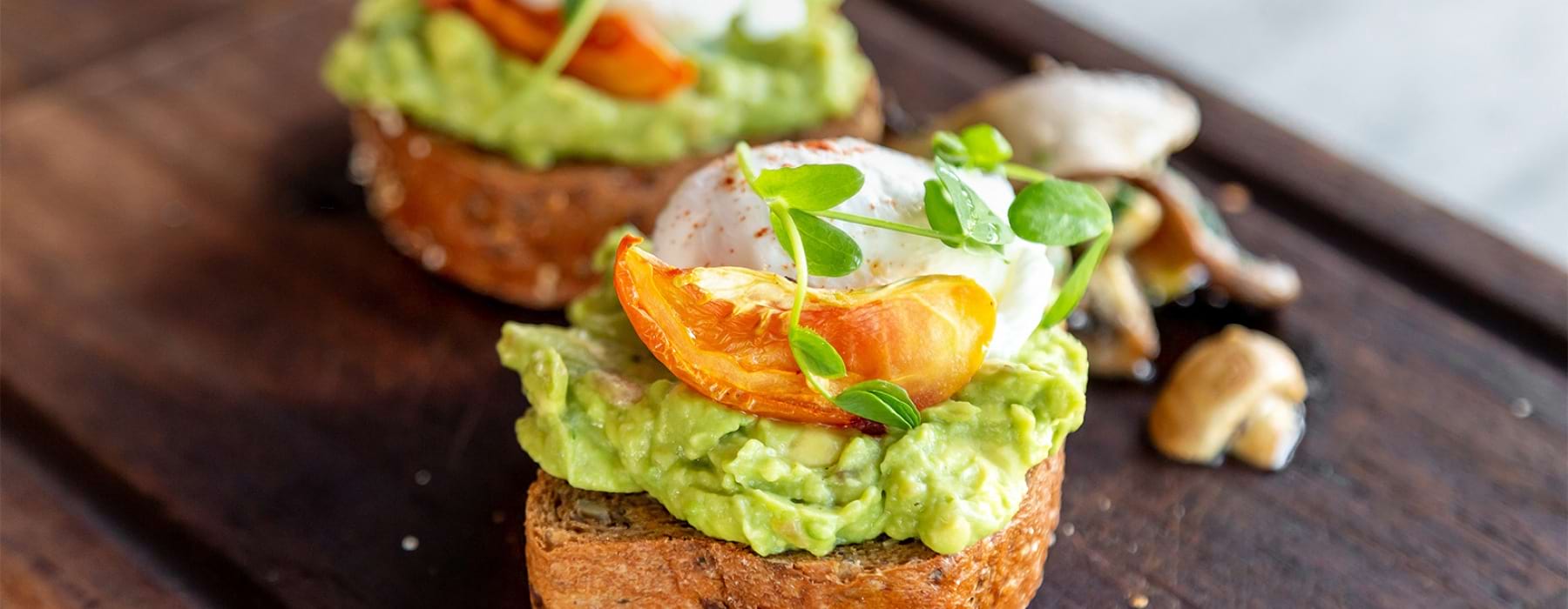 food on a cutting board